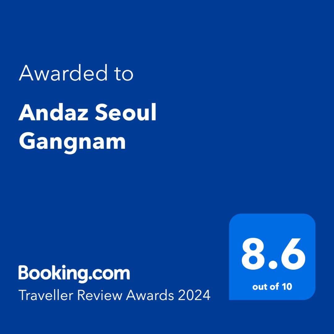 Hotel Andaz Seoul Gangnam, By Hyatt Esterno foto